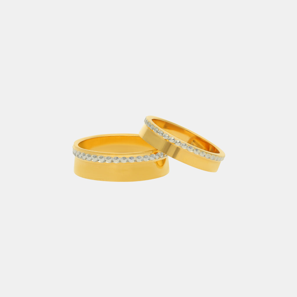 22k Plain Gold Ring JGS-2208-06853 – Jewelegance