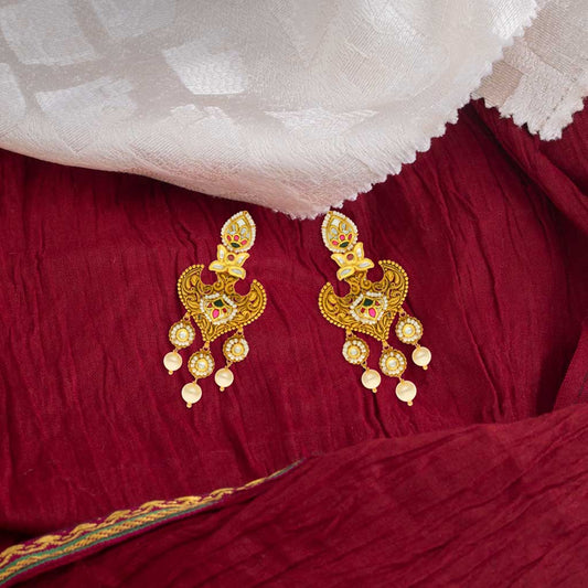 22k Jadtar Earring JGS-2208-06966