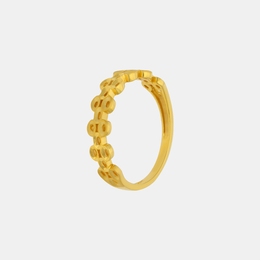 22k Plain Gold Ring JGS-2209-07276