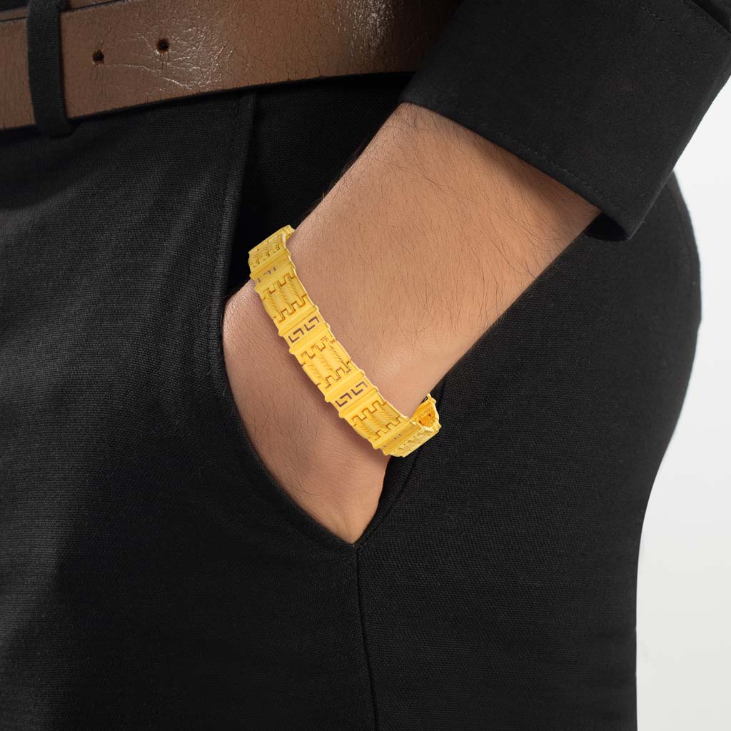 Cheap Classic Hand-Woven Leather Bracelet Men Fashion Multi-layer Design  Leather Bracelet for Men Punk Jewelry Accessories | Joom