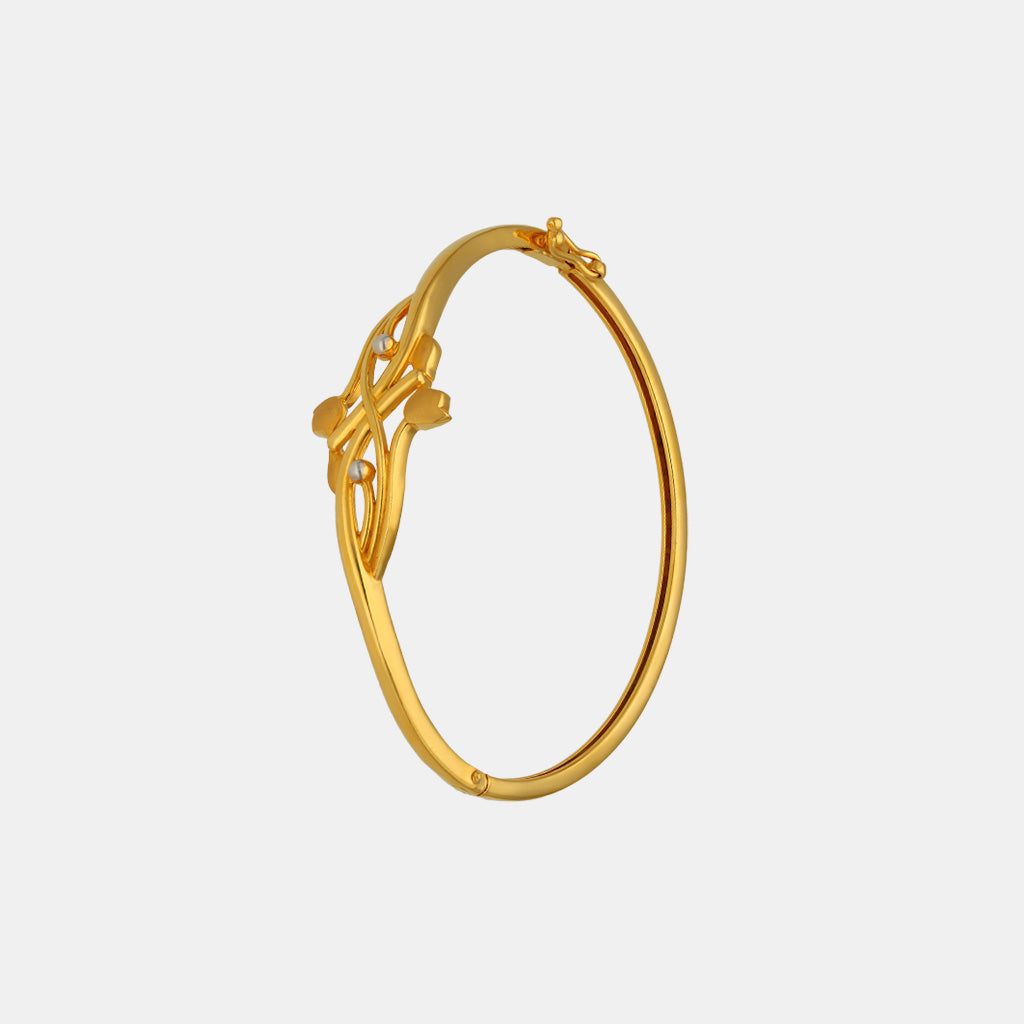 22k Plain Gold Bracelet JGS-2210-07565