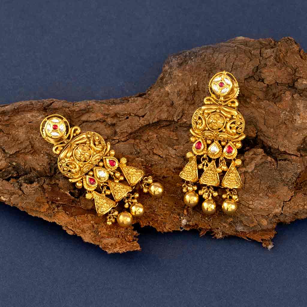 22k Jadtar Earring JGS-2211-07643