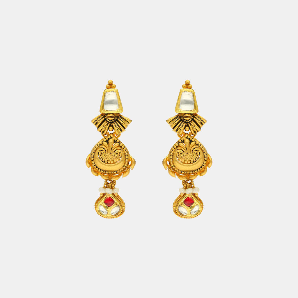 22k Jadtar Earring JGS-2211-07649