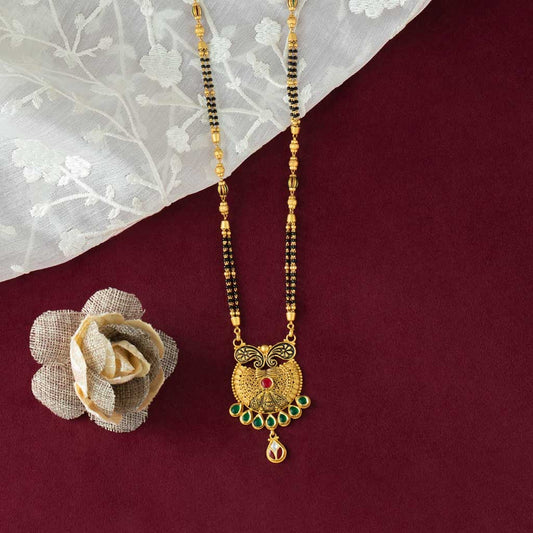 22k Jadtar Mangalsutra JGS-2211-07757