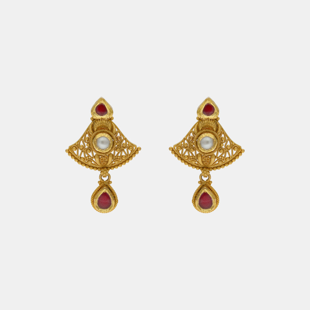 22k Jadtar Earring JGS-2212-07943