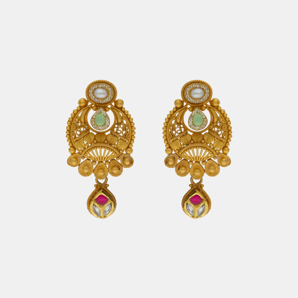 22k Jadtar Earring JGS-2212-07946