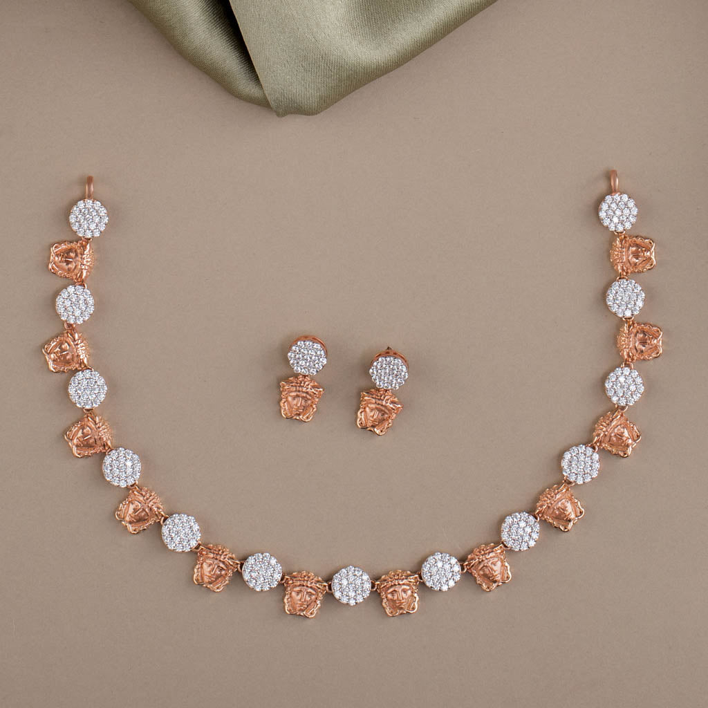 Fancy-short-necklace MODEL NO : 3220 – Poojamani Jewellers LLP