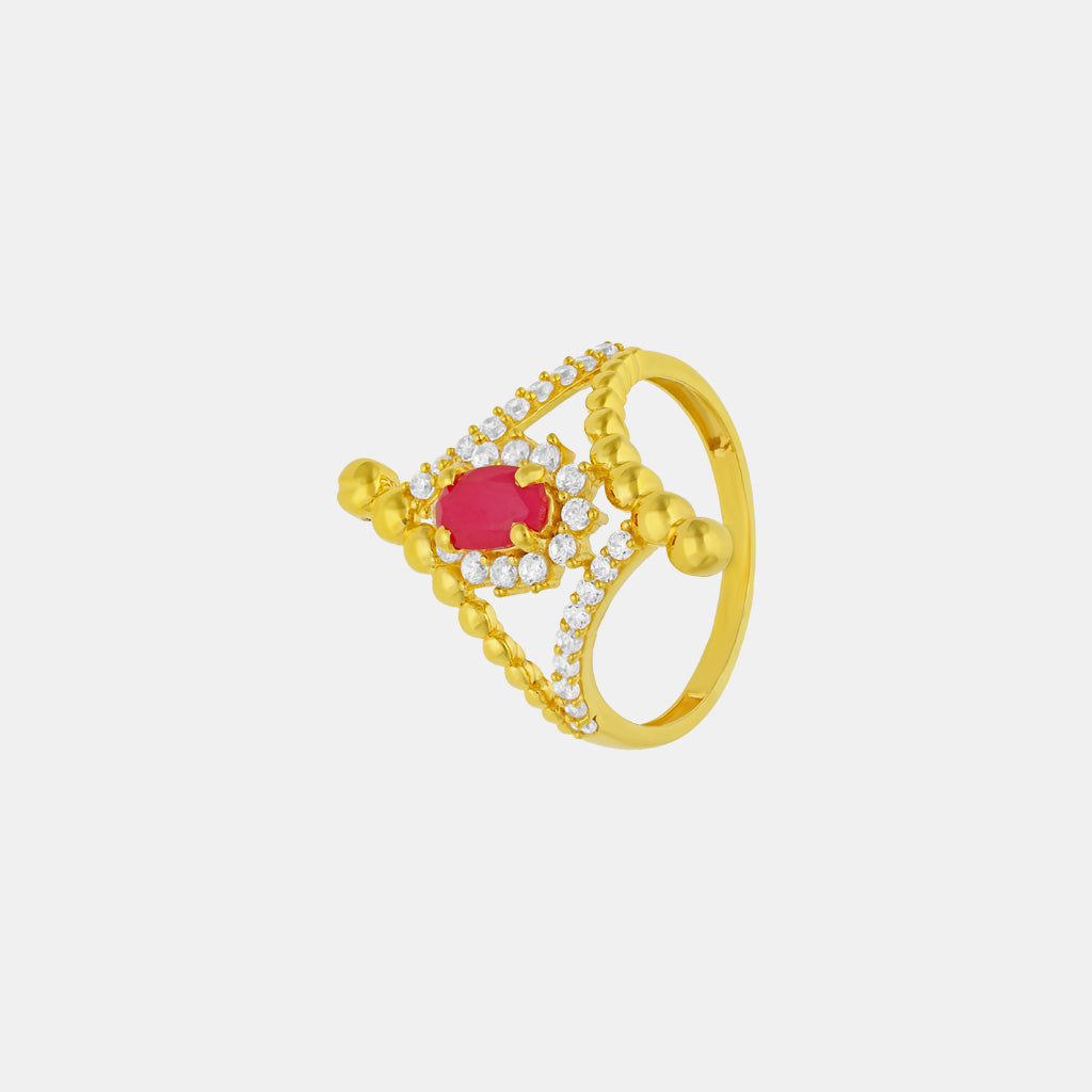 22k Gemstone Ring JMC-2201-05335