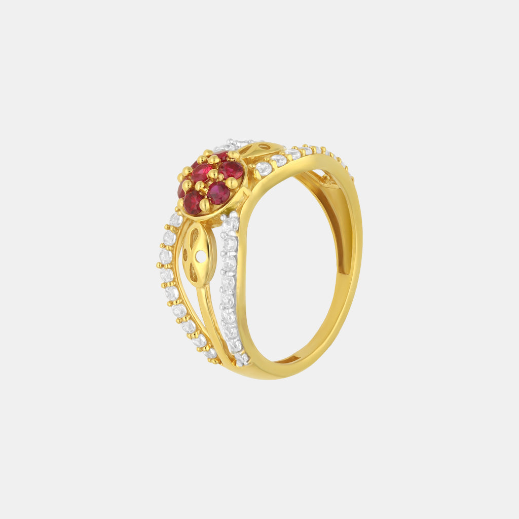 22k Gemstone Ring JMC-2204-06046